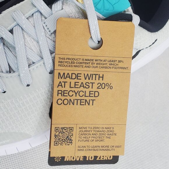 Nike Running Shoes Flex Experience RN 12 Platinum Women's Sz 7.5 DV0746 New - Picture 10 of 16